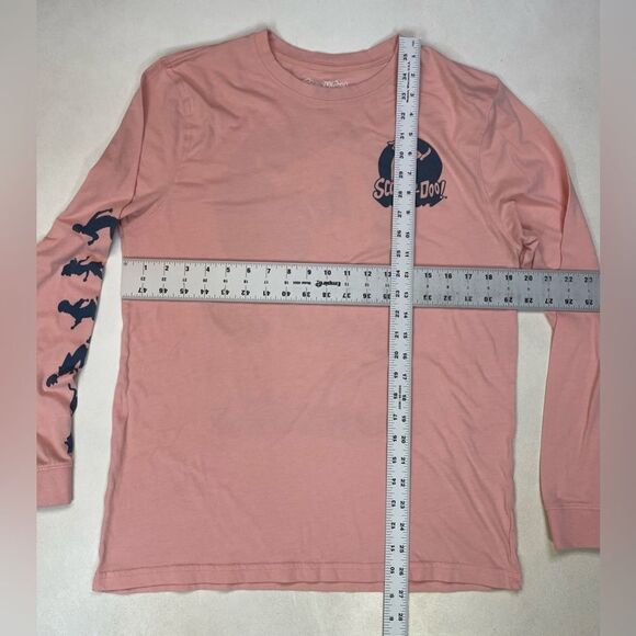 Scooby Doo Graphic T-shirt Women Medium Pink Long Sleeve - Picture 6 of 6